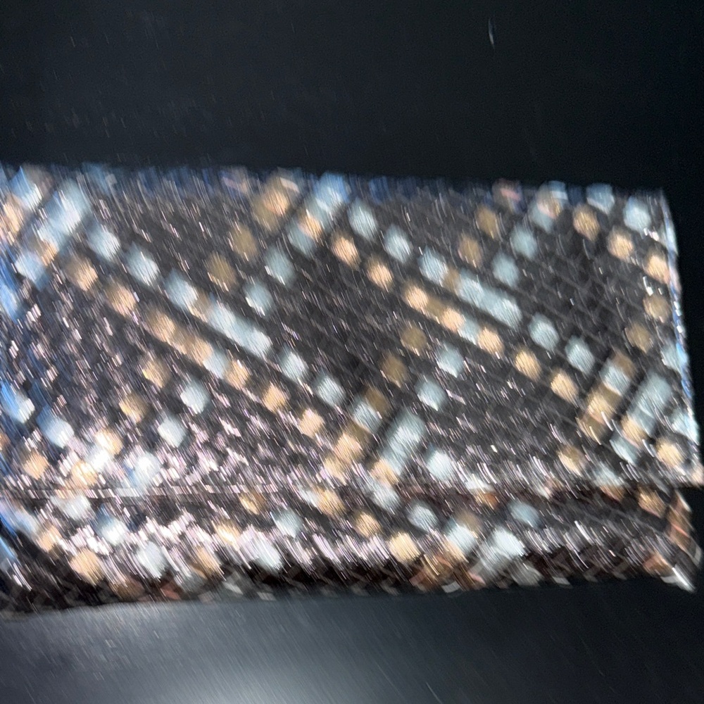 Chic Black and Gold Clutch from Neiman Marcus